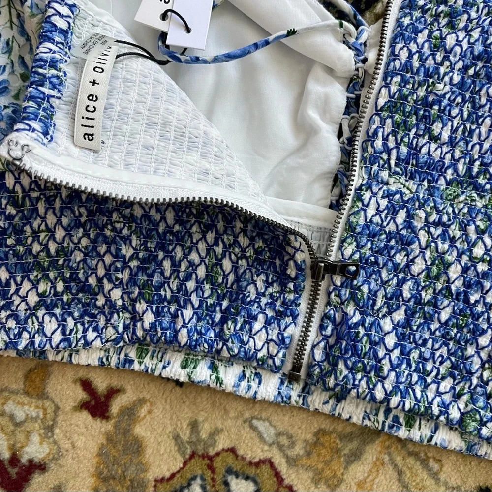 Alice and Olivia Crop Top NwT - Picture 9 of 10